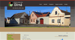 Desktop Screenshot of obecdirna.cz